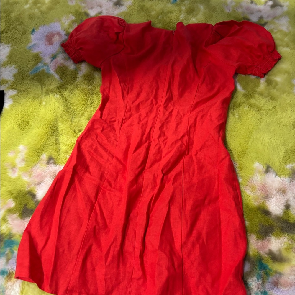 Reformation Red Mini Dress - Picture 12 of 13